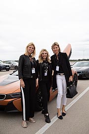 4. BMW Ladies Day 2019: Katherina Schröder, Alessandra Geissel. Anouschka Horn (©Foto: BMW)